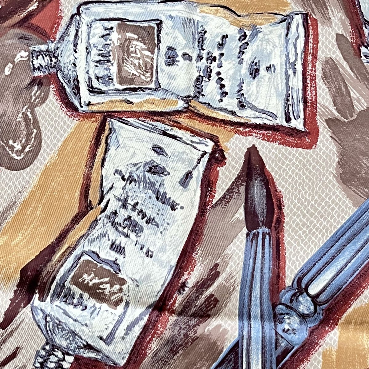 Foulards & écharpes: Carré de soie vintage Daniel Hechter – Neuf (Voir description) à Vuisternens-devant-Romont par ribouldog 2