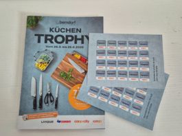 7 volle Sammelkarten :: Coop Küchen Trophy ::