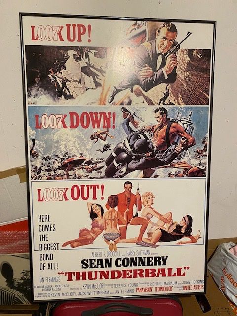 Posters & Illustrations: Filmposter James Bond "Thunderball" – D'occasion à Au ZH par Estherka