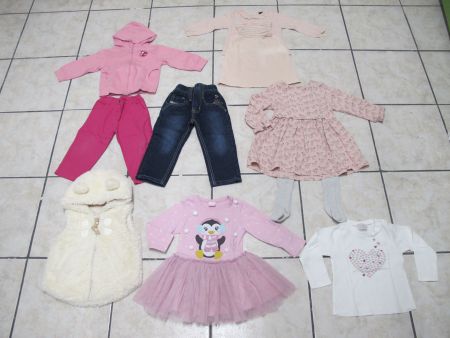 Kleiderpaket Mädchen Gr. 80 Herbst Winter