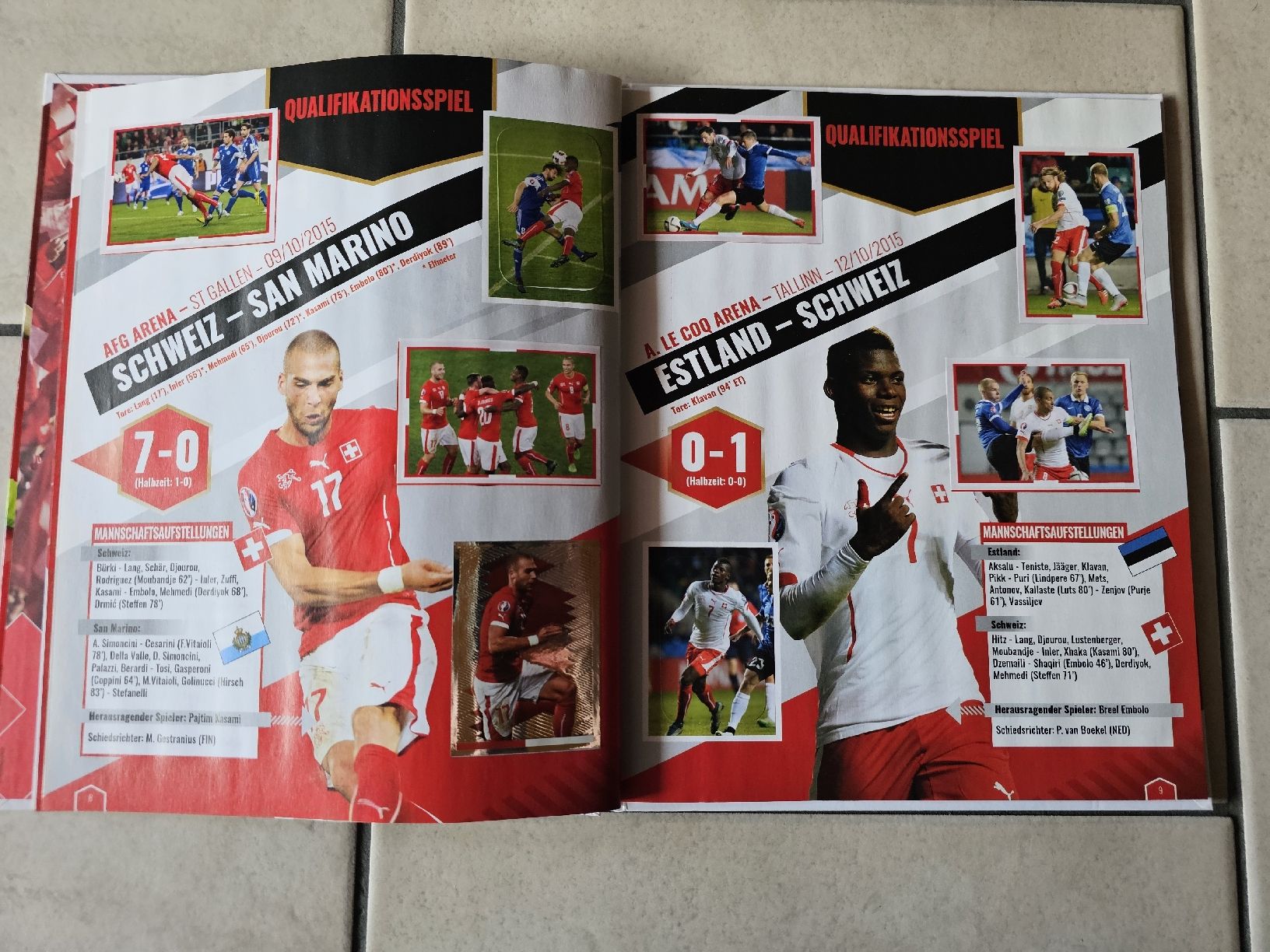 Panini Album: Hopp Schwiiz Panini  /  KOMPLETT – Usato da Schneisingen venduto da backstore24 3