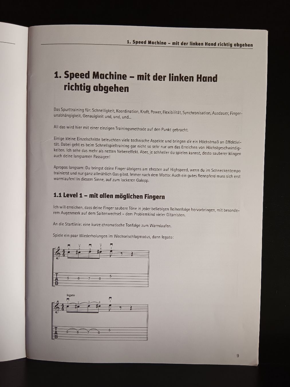 Musikinstrumente: Gitarre Speed Machine - Das 10-Minuten-Training mit CD – Gebraucht aus Bad Zurzach von BG1 4