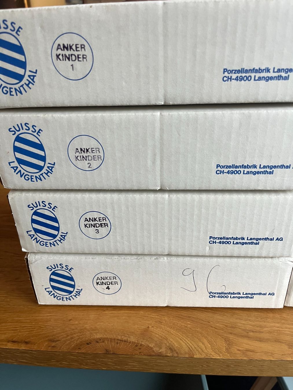 Teller: Porzellanteller Anker Kinder Langenthal – Neu und originalverpackt aus Flüh von fuchssa1 9