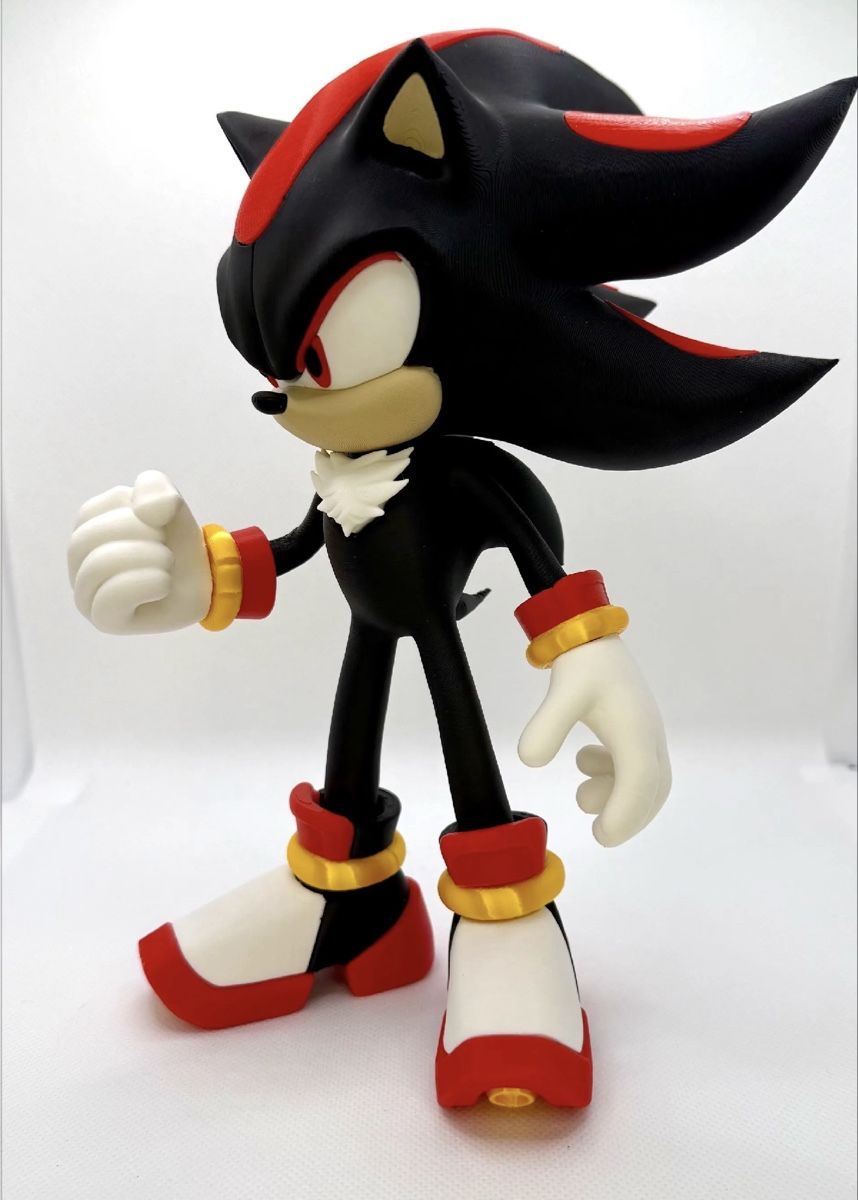 Figuren: Shadow the Hedgehog Figur 3d Druck  – Neu (gemäss Beschreibung) aus Embrach von Niko_357 1