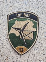 *** Badge Inf Bat 13 Gold mit klett ***