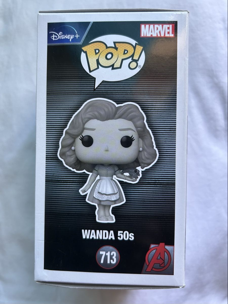 Funko Statuette: Pop Funko Marvel WANDA 50s #713 – Usato da Prangins venduto da car_tv79 2