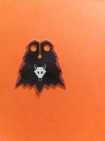 Umhang Wolf für Ritter, Falke, Raben Figuren  Lego
