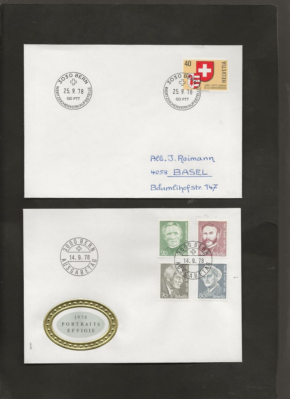 Tutti i francobolli: Schweiz 16 FDC 1976 bis 1979 – Usato da Au ZH venduto da xelagreb01 2