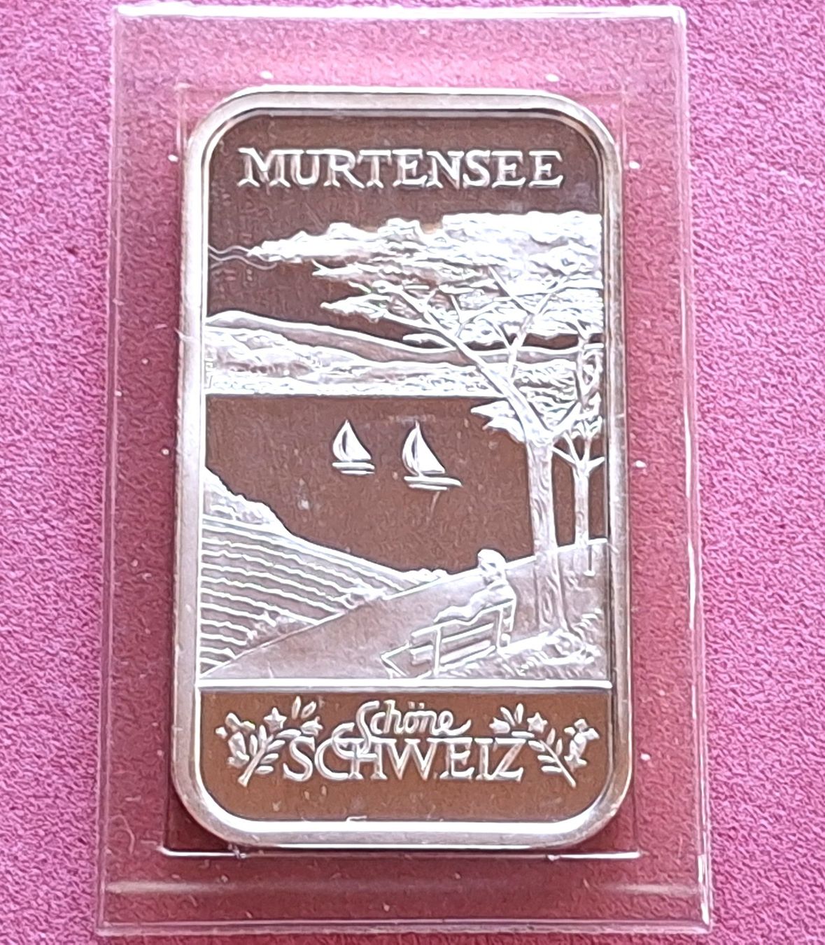 Métaux précieux: SCHÖNE SCHWEIZ - MURTENSEE - OVP – D'occasion à Boniswil par dpd4coins