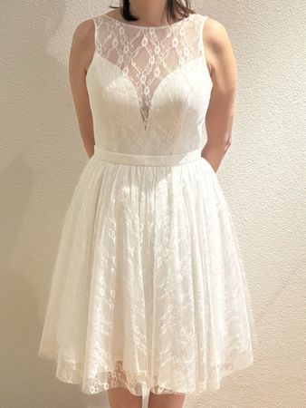Hochzeitskleid Fashion New York Paris, Kleid Gr. 38 Ivory