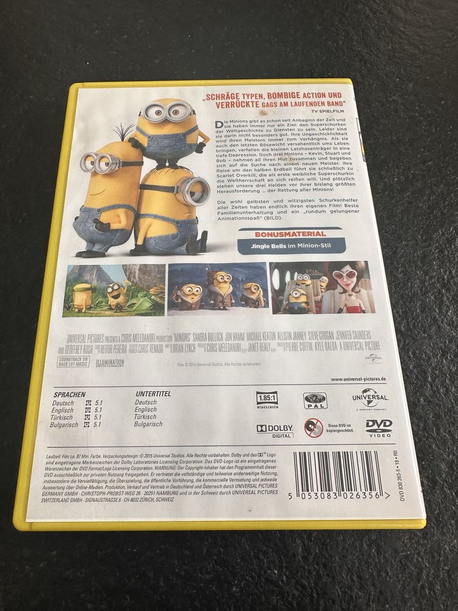Tutti i DVDs: Minions - Wie alles begann DVD – Usato da Flüelen venduto da sas_pl7j 1