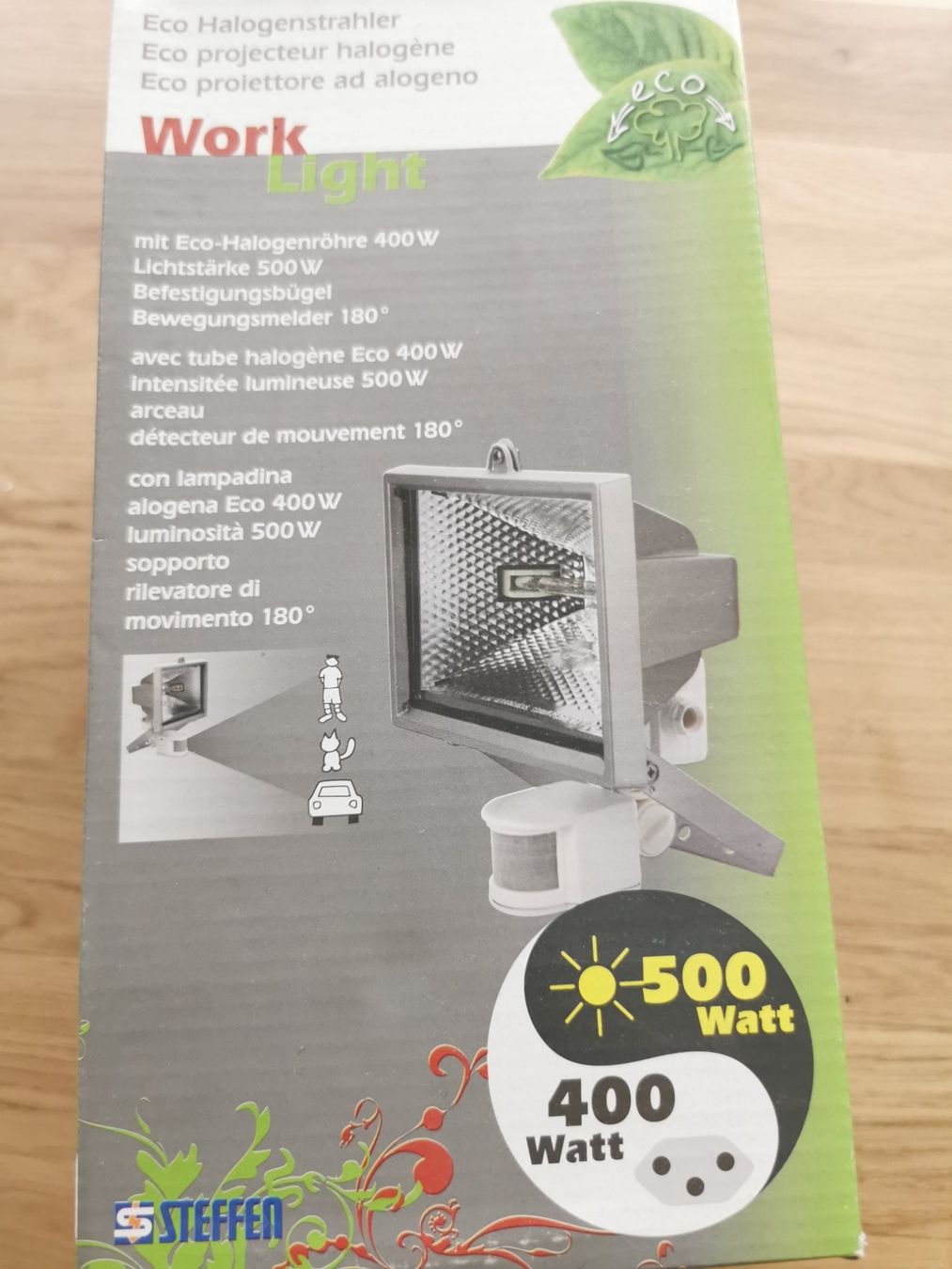 Lampade: 2 Stück, Halogenstrahler mit Bewegungsmelder. – Nuovo e nell'imballaggio originale da Pfäffikon SZ venduto da Maijecka 4