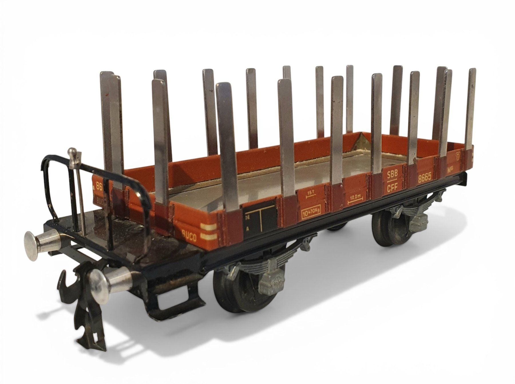 Buco Modelleisenbahnen: 3 Buco Niederbordwagen – Gebraucht aus Flawil von RoverVitesse 3