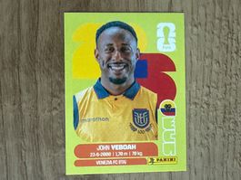 Panini FIFA World Cup 2026 Sticker John Veboah ECU 14
