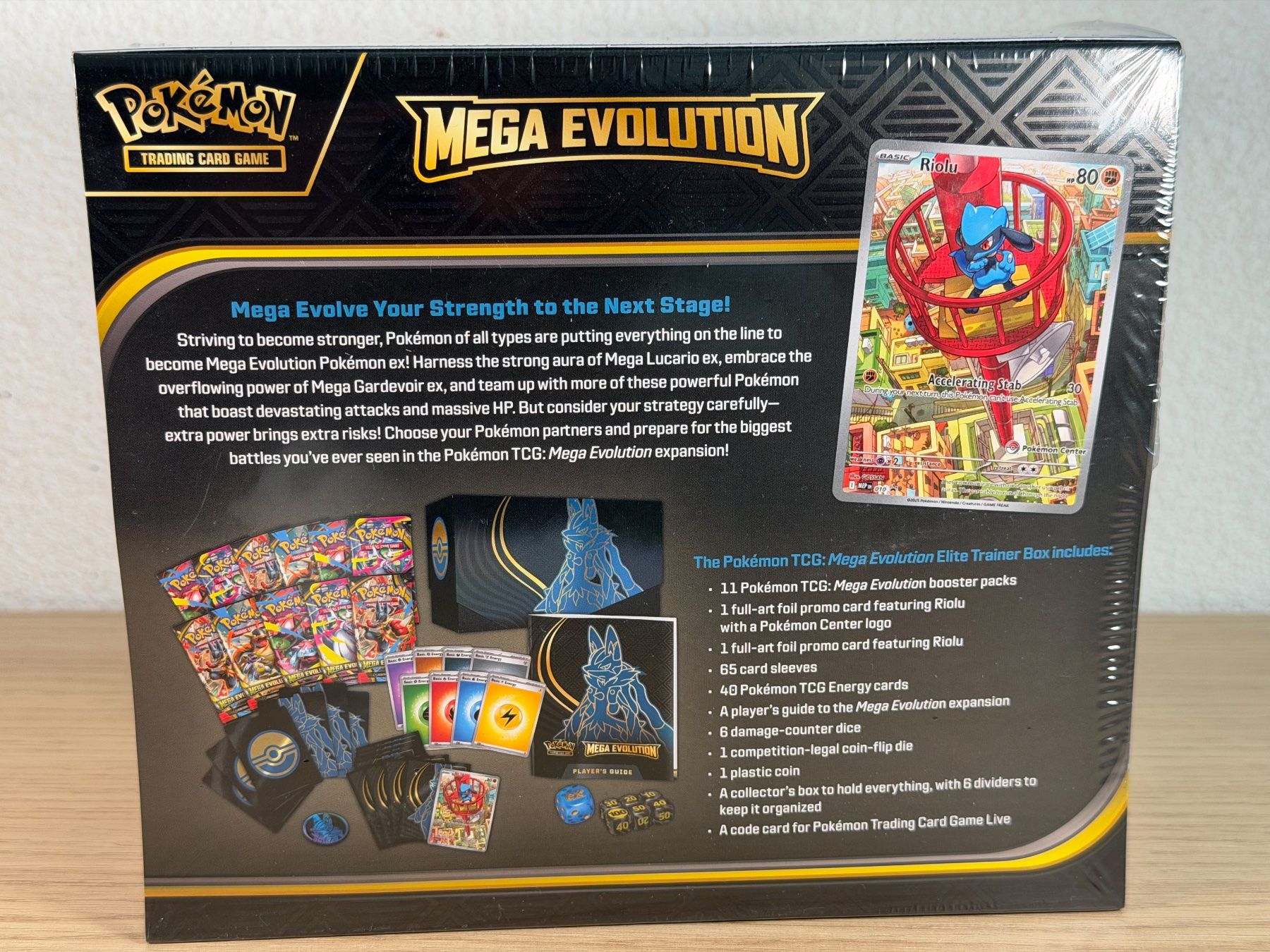 Pokémon Carte collezionabili: Pokémon Mega Evolution Pokémon Center Elite Trainer Box – Nuovo e nell'imballaggio originale da Montagny-Yverdon venduto da FOR1_Cards 1