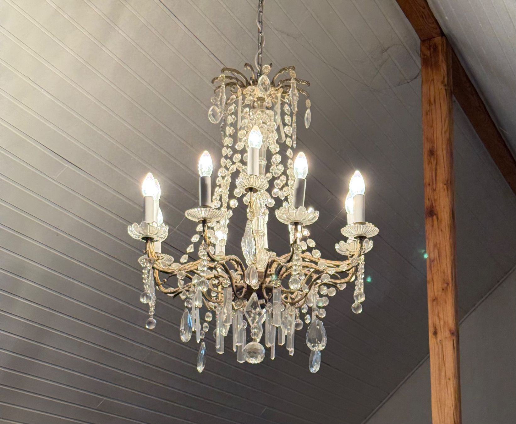 Lampadari & plafoniere: Original Bleikristall-Kronleuchter – Usato da Thürnen venduto da leinibeini 5