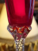 Murano-Style Glas, rot, Handarbeit, Kunstglas