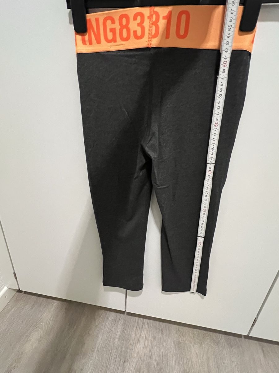 H&M Leggings: Sport Leggins grau/orange – Neu (gemäss Beschreibung) aus Jona von n.ferrari 1