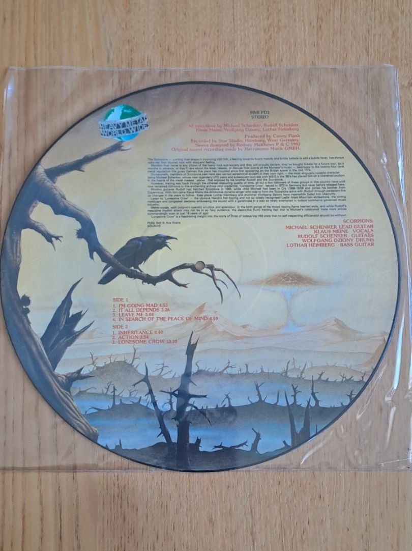 Schallplatten: Scorpions picture vinyl – Gebraucht aus Bitsch von jajo79076 1