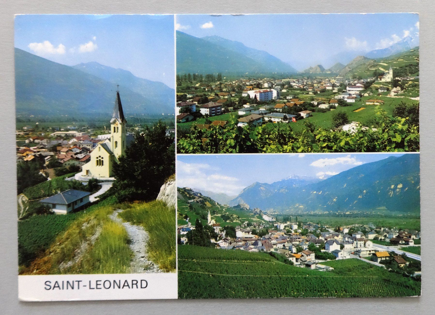 Cartoline postali: Saint-Léonard – Usato da Fétigny venduto da Billy2miny