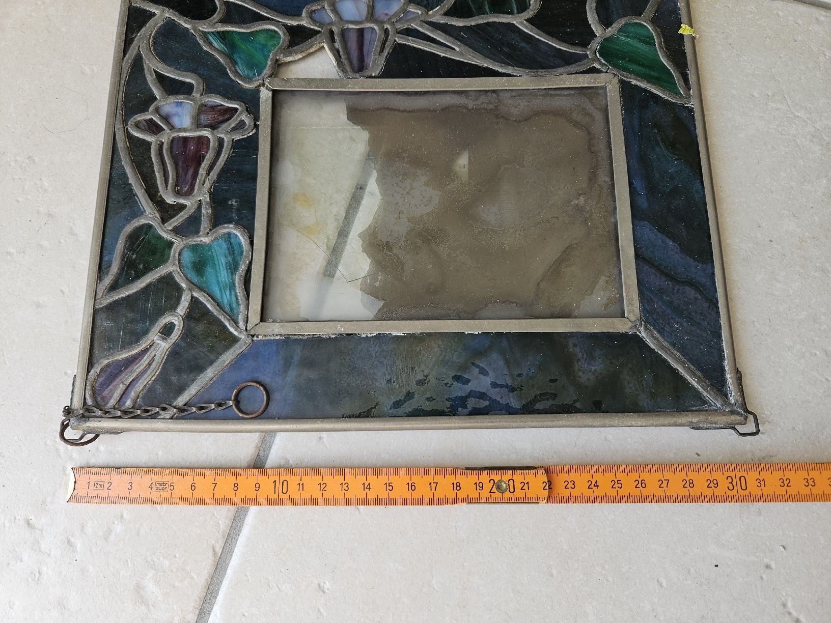 Foto & Immagini: Fensterbild Tiffany antik – Difettoso da Haslen GL venduto da Sandra40 6