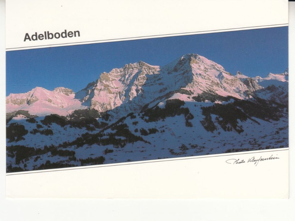 Cartoline postali: Adelboden 1995 – Usato da Bürglen TG venduto da StampGraf