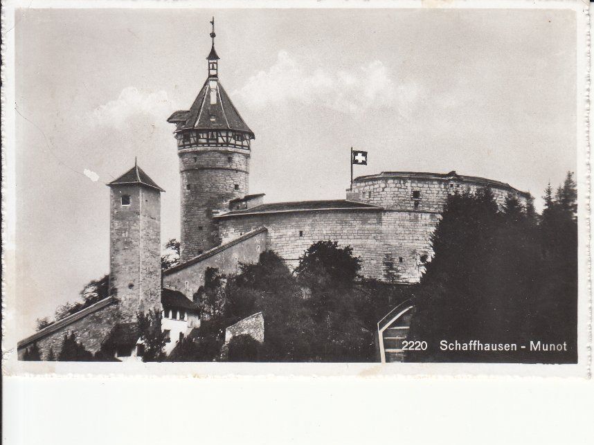 Cartoline postali: Schaffhausen 1947 – Usato da Bürglen TG venduto da StampGraf
