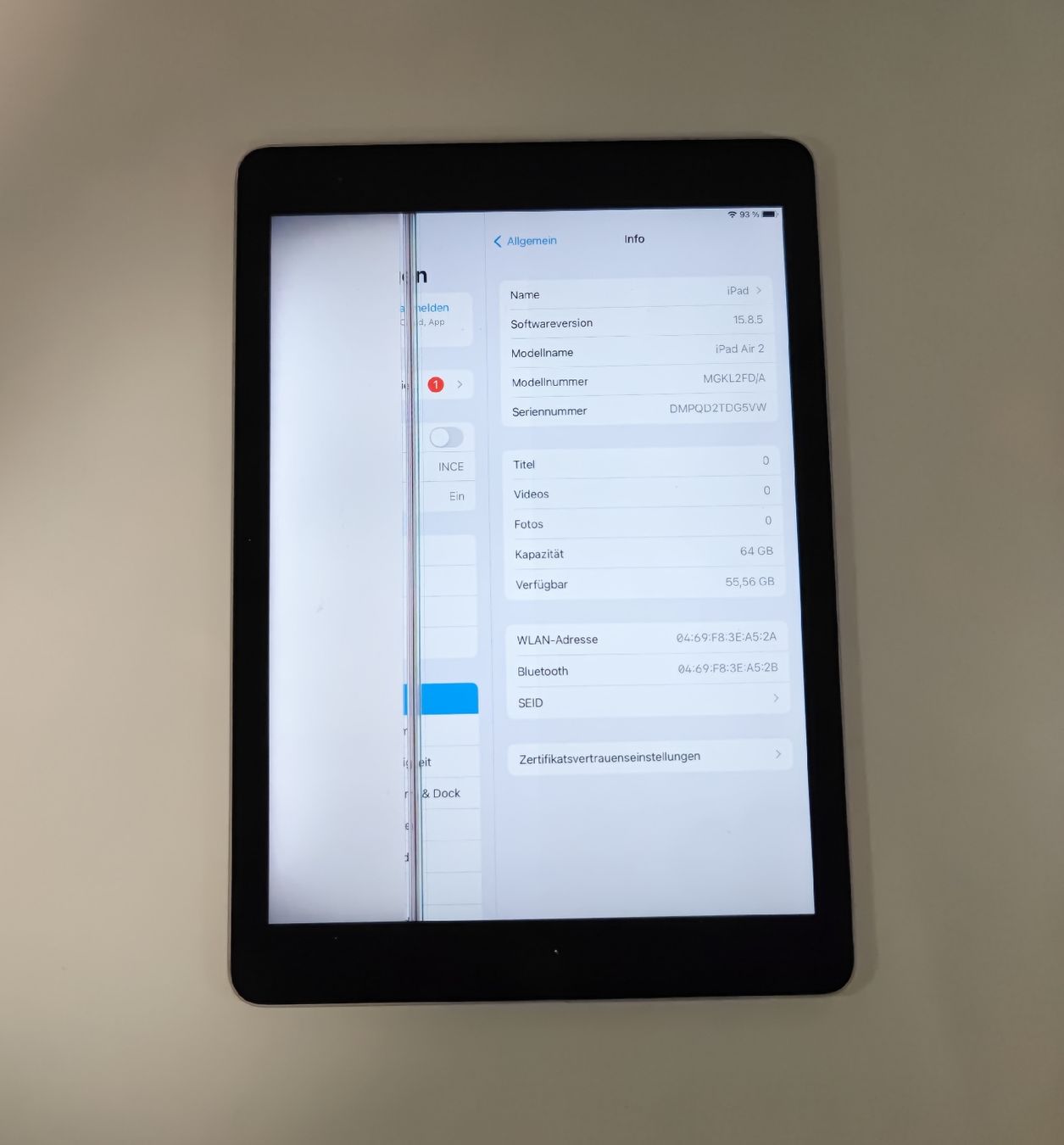 Apple Tablet PC: iPad Air 2 64GB – Difettoso da Ehrendingen venduto da Rocky985 1