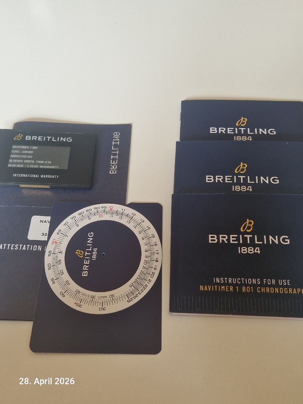 Breitling Orologi: Breitling Navitimer B01 Herrenuhr, Komplett! – Usato da Dällikon venduto da Roger8108 7