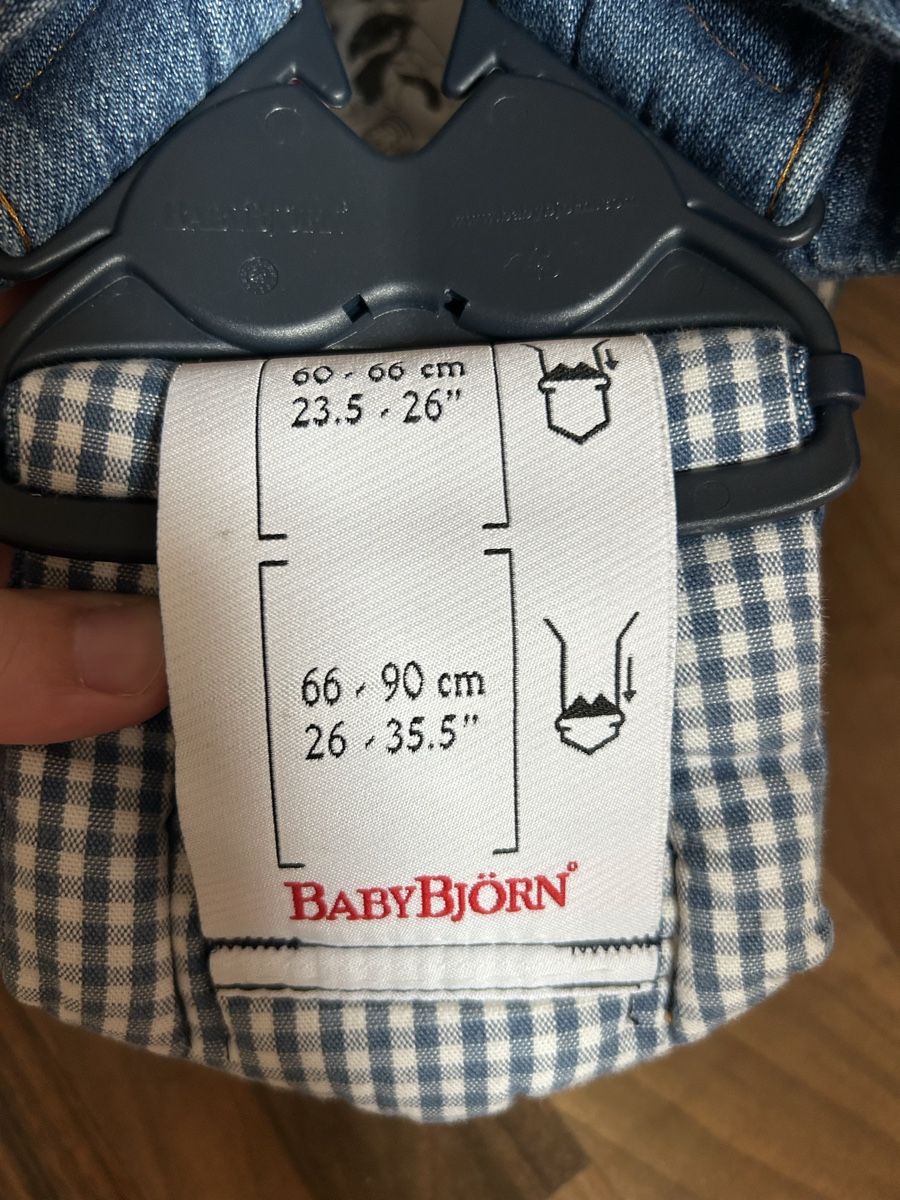 Babybjörn Marsupi portabebè: Porte bébé réglable comme neuf – Usato da Colombier VD venduto da cha_t2v9 3