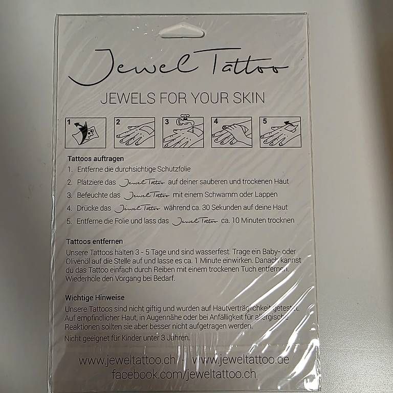 Aufkleber: Jewel Tattoo – Neu und originalverpackt aus Winterthur von mille89 1