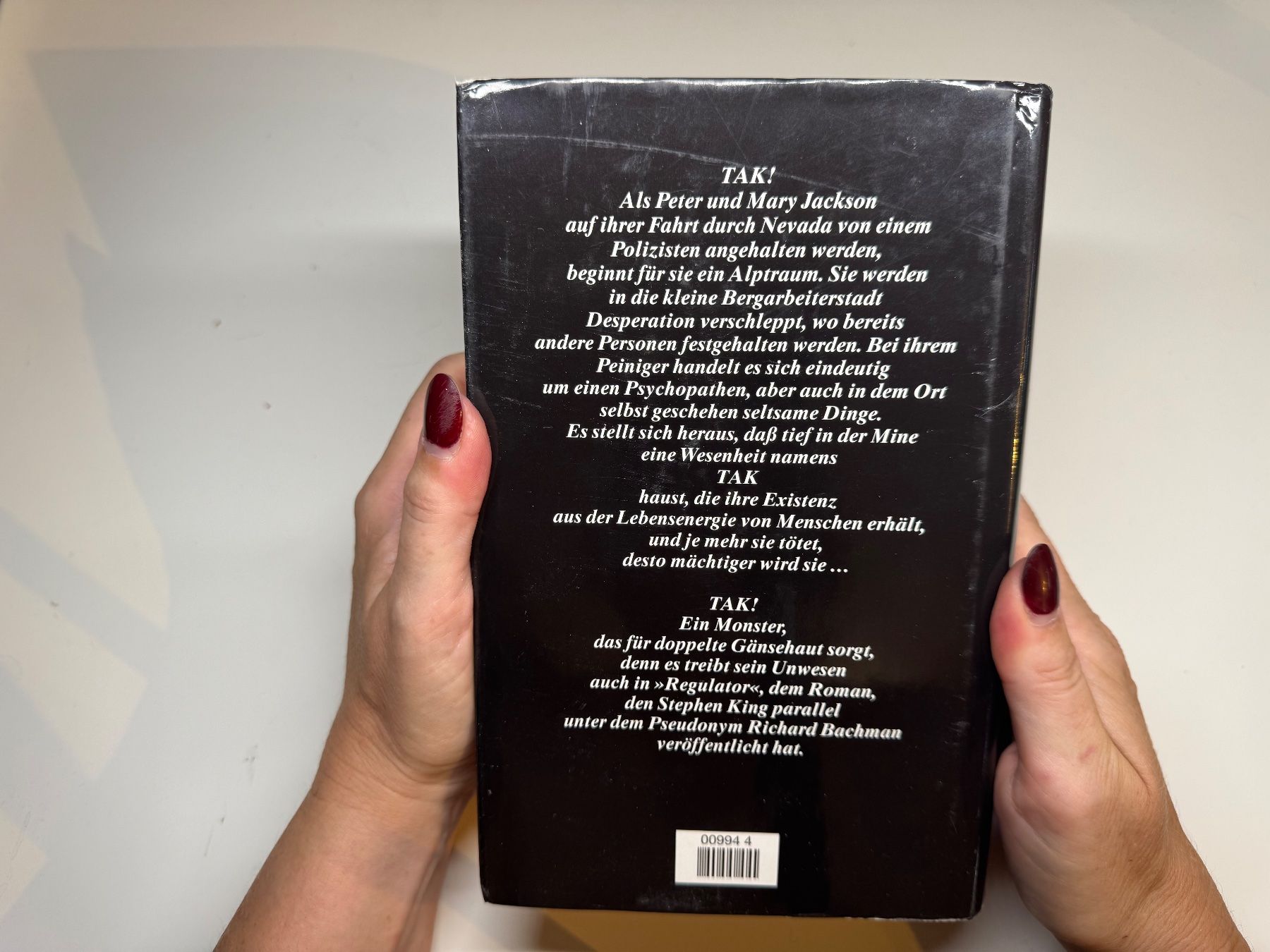 Libri: ROMAN: Stephen King, Desperation – Usato da Grosswangen venduto da Deutsche_Romane 9