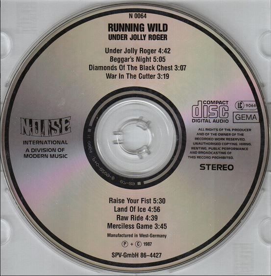 CDs: Running wild - Under... – Gebraucht aus St-Cergue von VeganWarrior 1