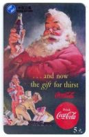 Telefonkarte "Coca-Cola. Weihnachtsmann"
