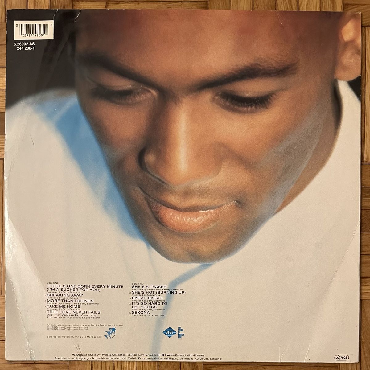 Dischi in vinile: LP - Jonathan Butler - More Than Friends – Usato da Breganzona venduto da Onairda75 1