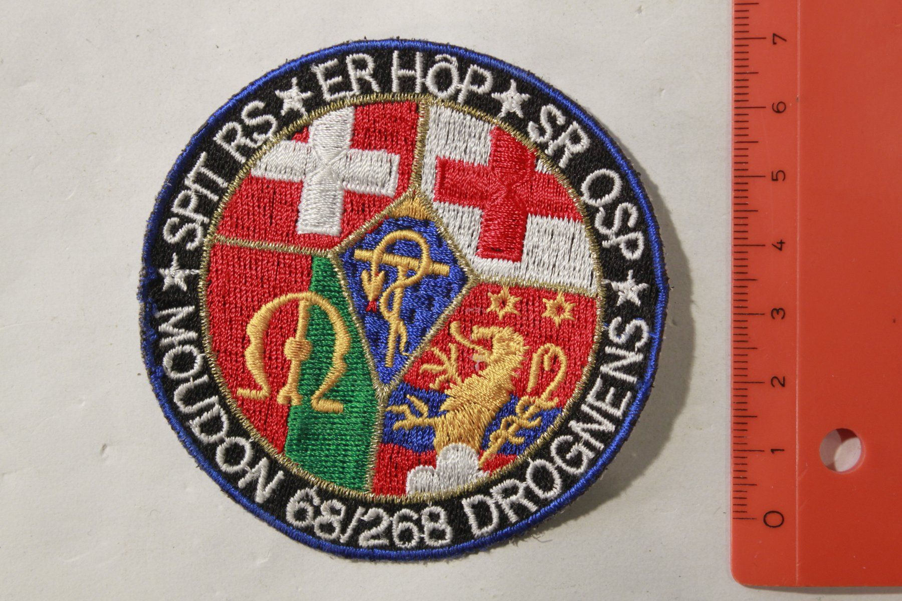 Schweizer Armee Placchette & Badge: badge moudon – Usato da La plaine venduto da 7A6T2ME
