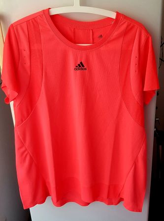 Adidas HEAT.RDYNeon-Rosa Training Shirt Damen Gr. 2X