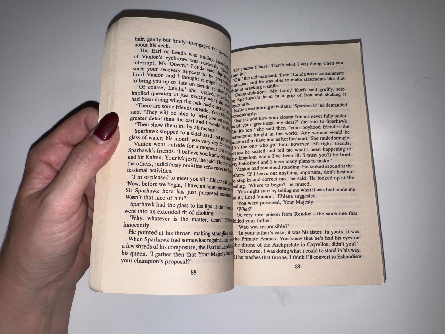 Libri: NOVEL: David Eddings, Sapphire rose, Book three – Usato da Grosswangen venduto da English_books 3