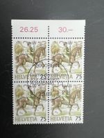 CH  1989 Viererblock   Erstag Serie (5805)
