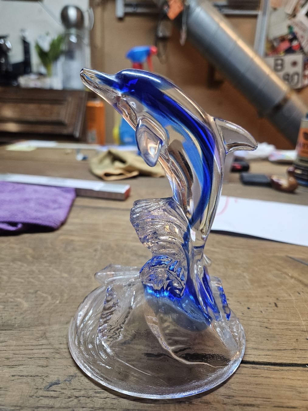 Murano Statuette: Murano Delphin (q) – Usato da Rorschach venduto da TimelessTrading 2