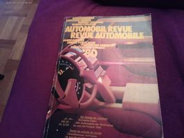 Automobil Revue 1980 - Jahrbuch mit vielen Oldtimer Fotos