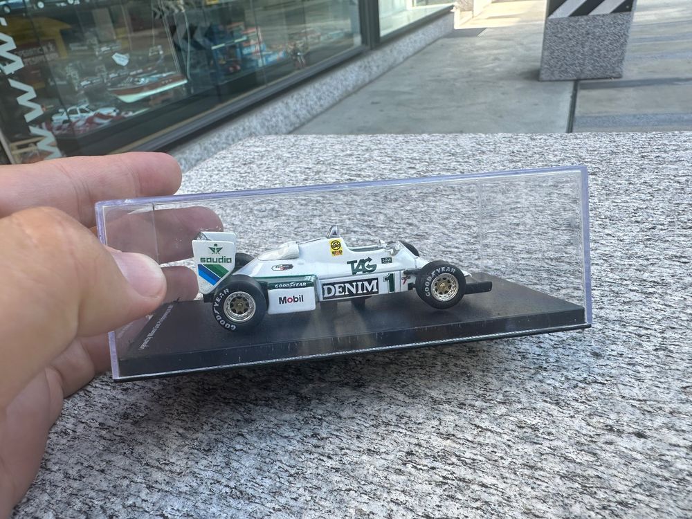 Formula 1 F1 RBA 1:43 Williams FW08C 1983 #1 Ayrton Senna (Gebraucht ...
