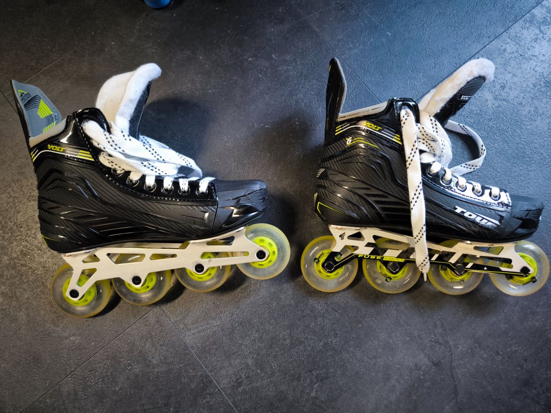 Pattini in linea & Pattini a rotelle: TOUR Hockey VOLT KV6 Inline-Skates – Usato da Othmarsingen venduto da Othm13 1