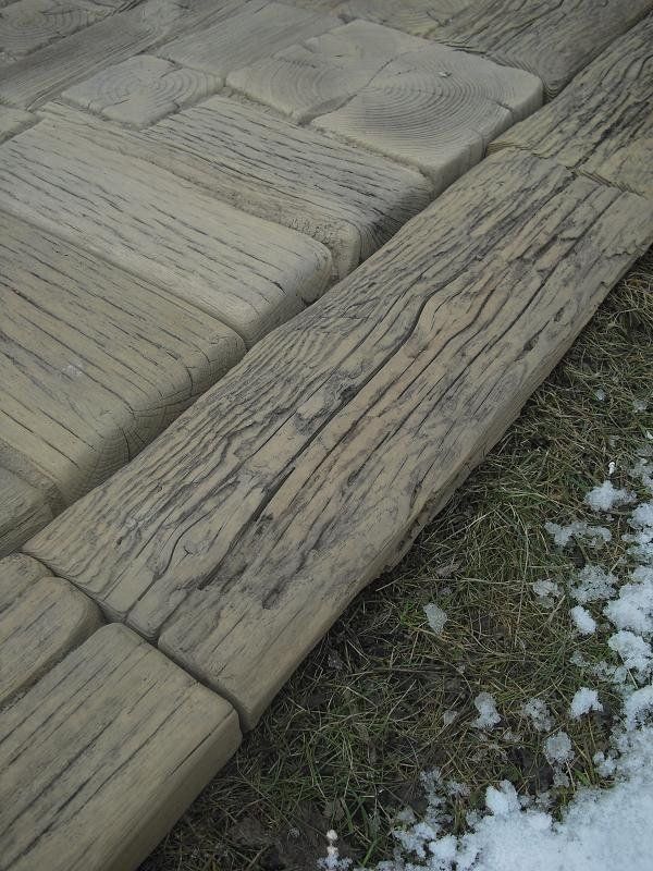 Rivestimenti per pavimenti: Gartenplatte (V1) mit Holzimitation – Nuovo (secondo la descrizione) da Herbetswil venduto da AHA-Garten 7