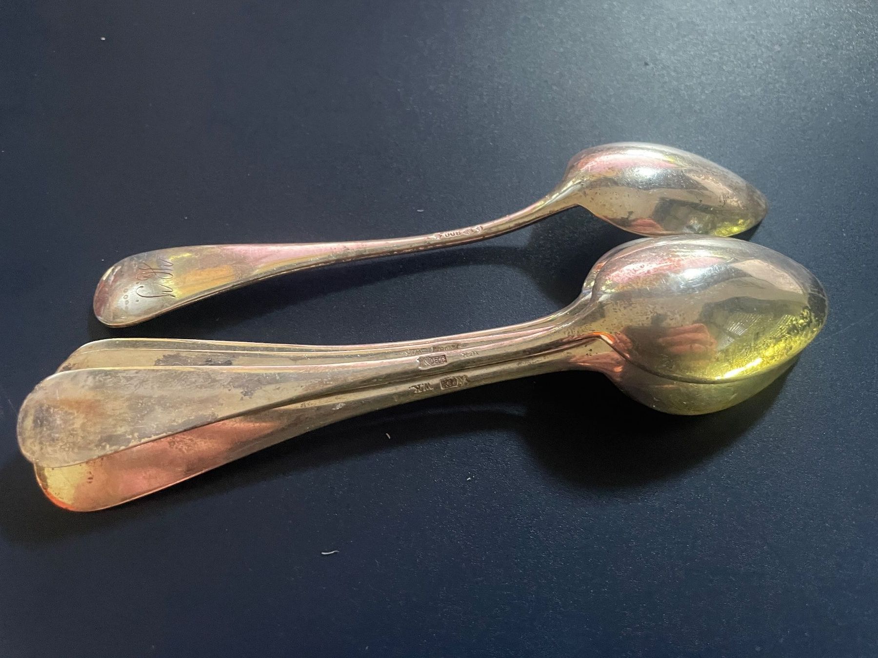 Löffel: 6 Teelöffel Silber 800 gebraucht – Gebraucht aus Volketswil von rubin74 3