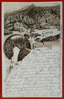 Gruss von der Landegg 1896
