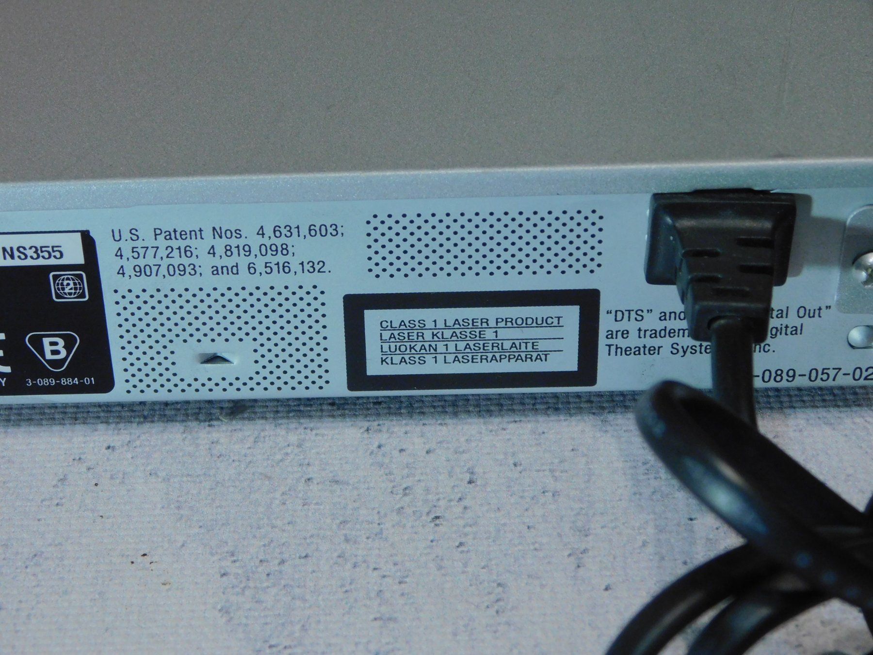 Sony Lettore multimediale & Streamer: Sony DVD Player DVP-NS 355 – Usato da Emmenbrücke venduto da Ulisse-22 7
