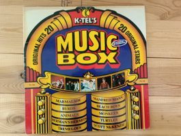 K-Tel Music Box Schallplatte Original Hits Stars Vinyl