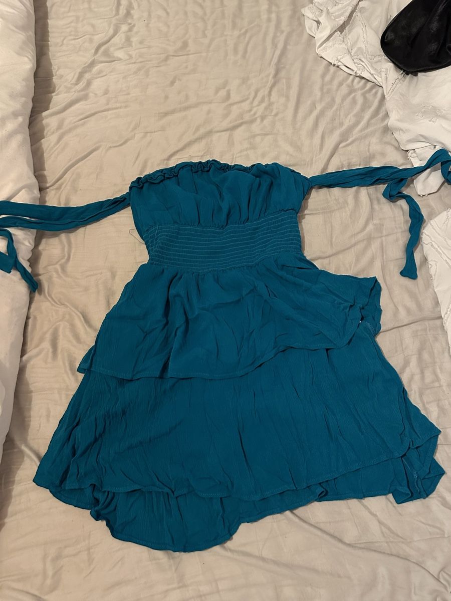 Vestiti: Sommerkleid türkis /  Grösse: M – Usato da Oberhofen Thun'see venduto da ClaudiaKelesh 4