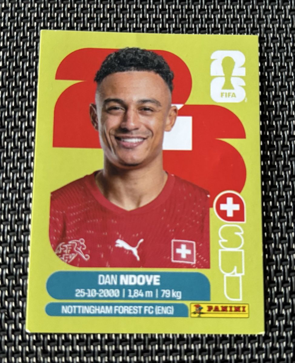 Panini Carte collezionabili: SUI 19 Panini Dan Ndoye – Nuovo (secondo la descrizione) da Leuggern venduto da marinakeller90